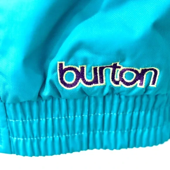 Burton Kids XL 14-16 girlsSnow Boarding Ski Jacket Hooded Waterproof Coat blue